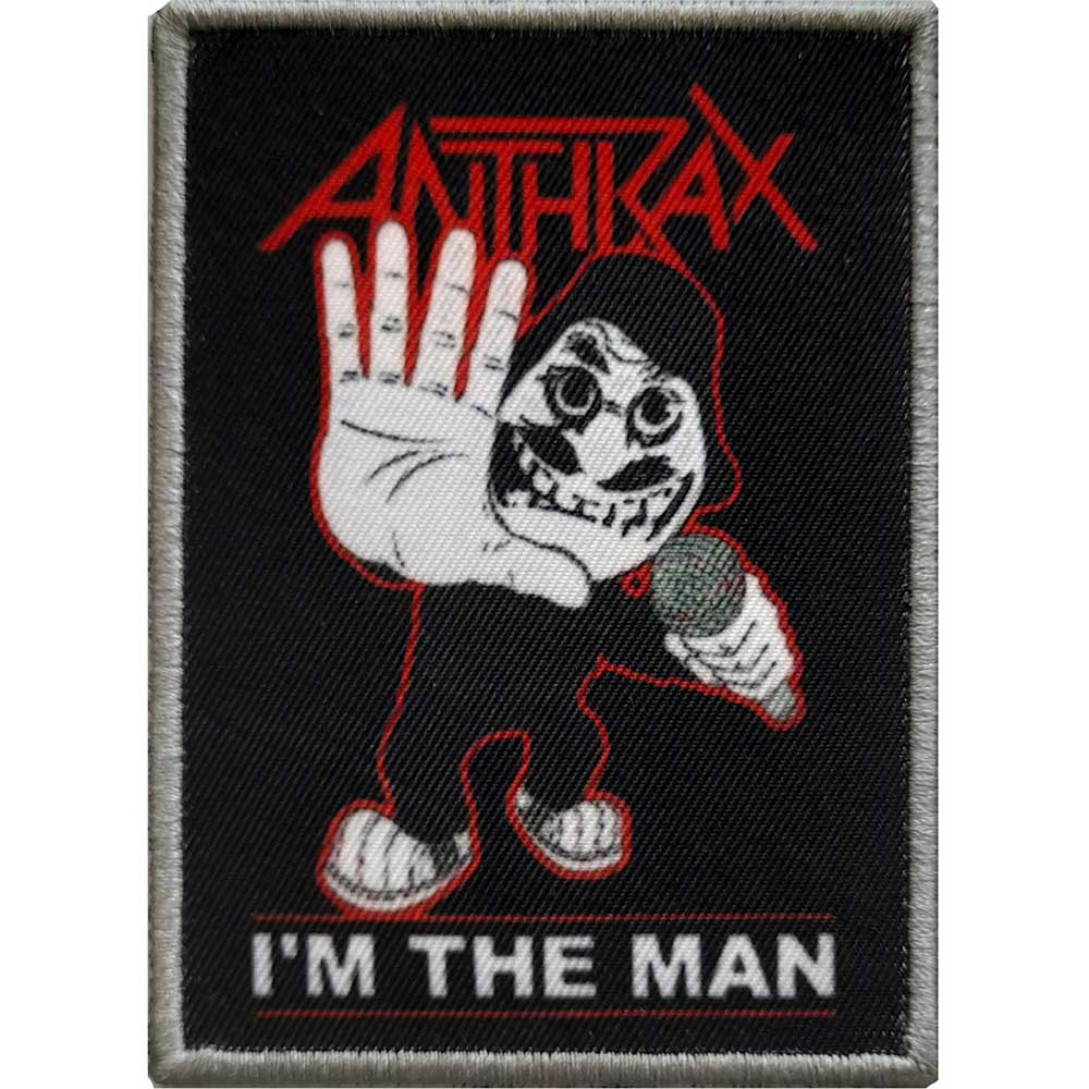 Anthrax Standard Patch: I'm The Man - PLUGGED SWEDEN