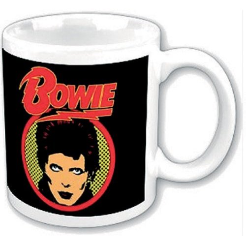 David Bowie Boxed Standard Mug: Diamond Dogs Flash Logo