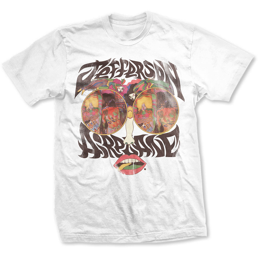 Jefferson Airplane Unisex T-Shirt: Lips (Medium)