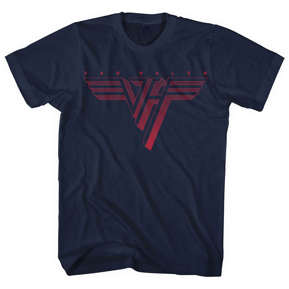 Van Halen Unisex T-Shirt: Classic Red Logo (Small)
