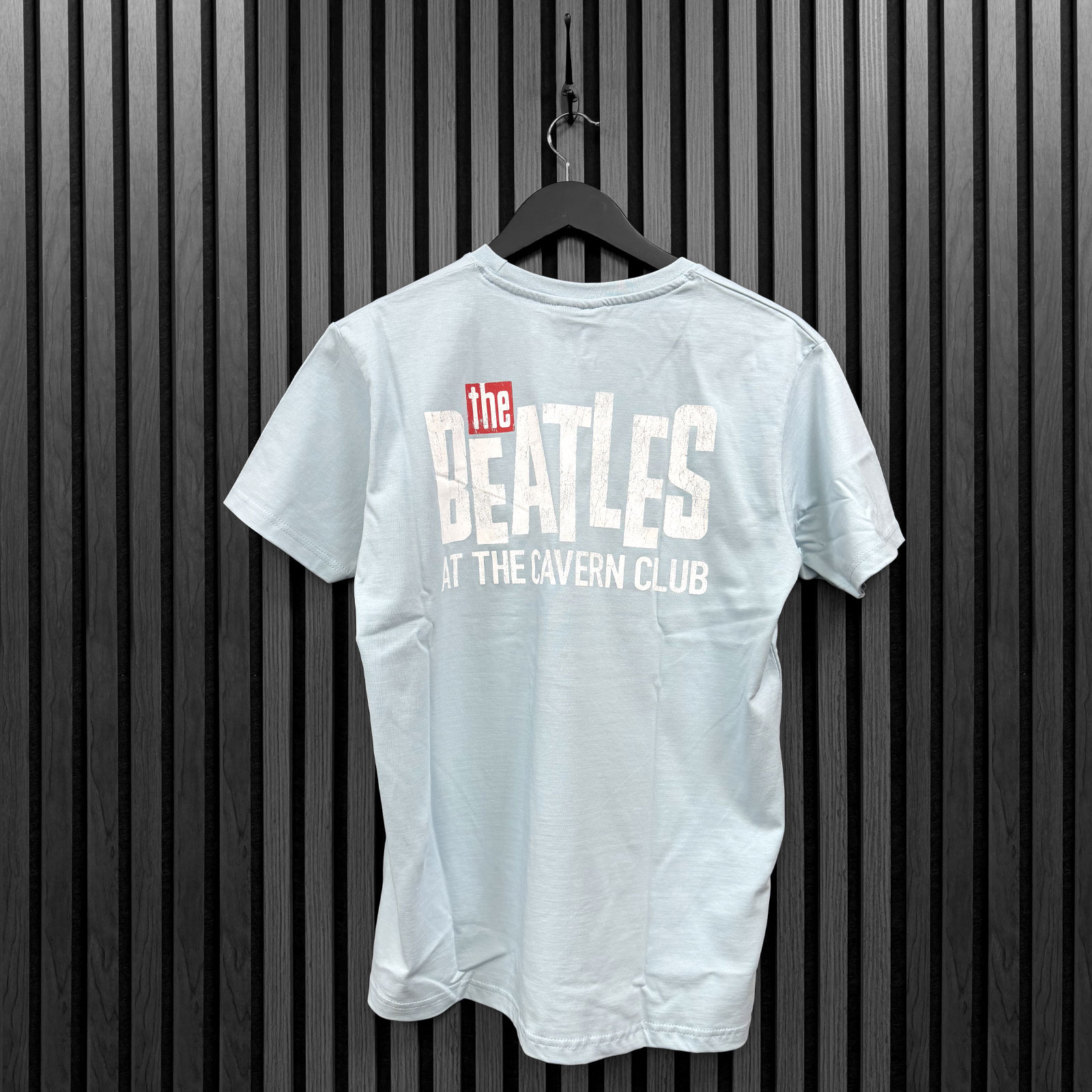 The Beatles Unisex Premium T-Shirt: Cavern (Ljusblå) (Ryggtryck) - 4