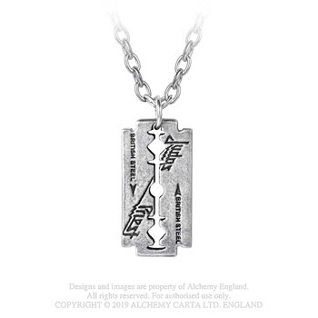  Halskæde: Judas Priest - Razorblade Pendant