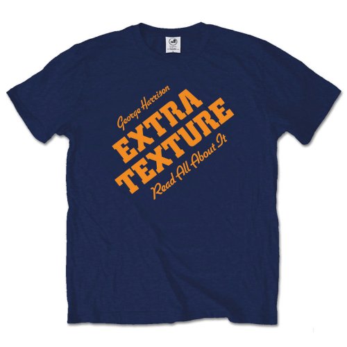 George Harrison Unisex T-Shirt: Extra Texture (Large)