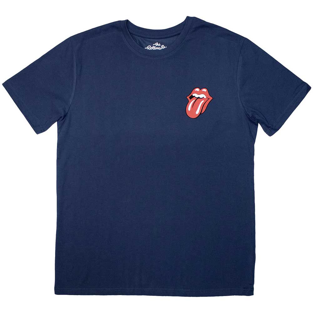 The Rolling Stones Unisex T-Shirt: Mini Classic Tongue (Large)