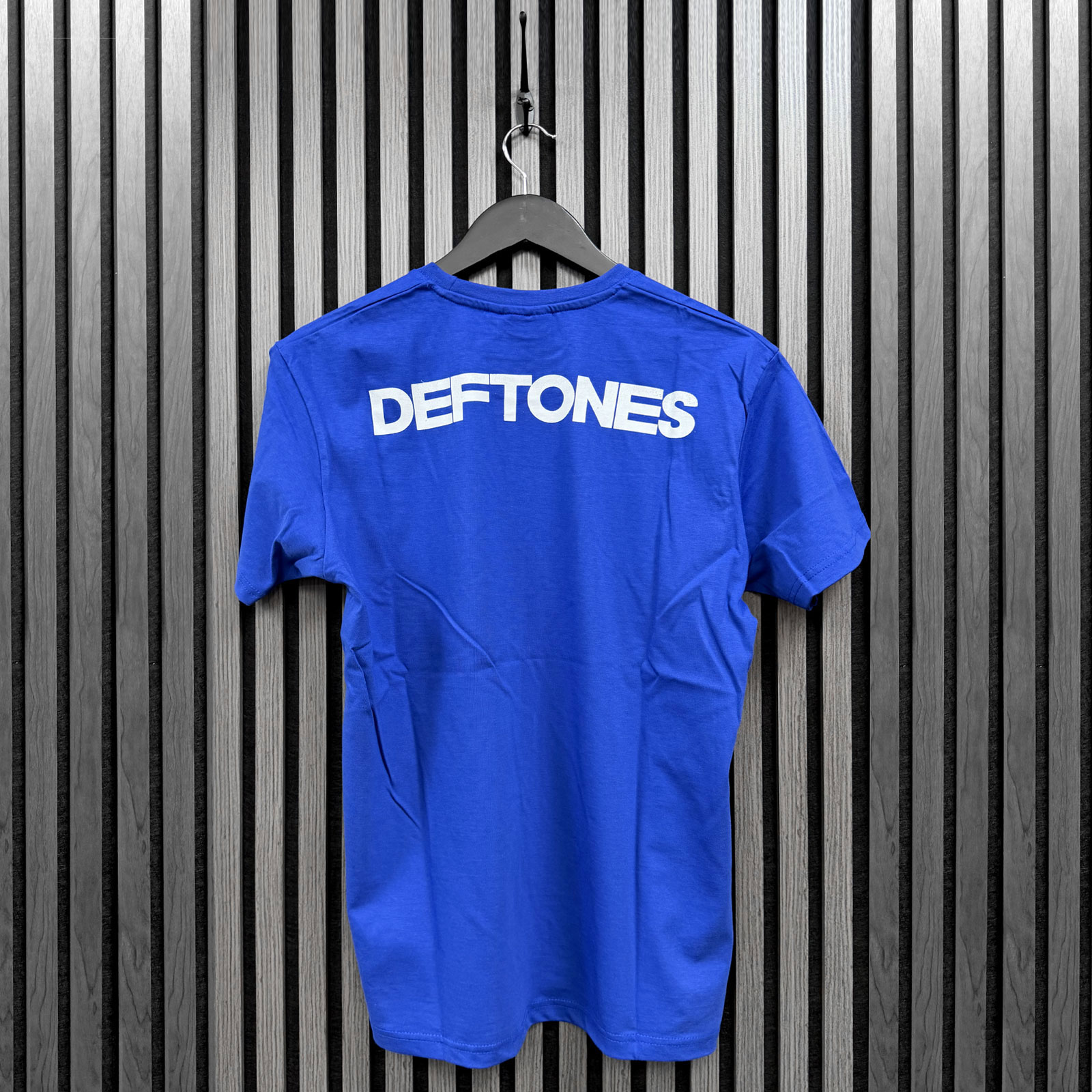 Deftones Unisex Premium T-shirt: Sphynx (Blå) (Ryggtryck) - 4