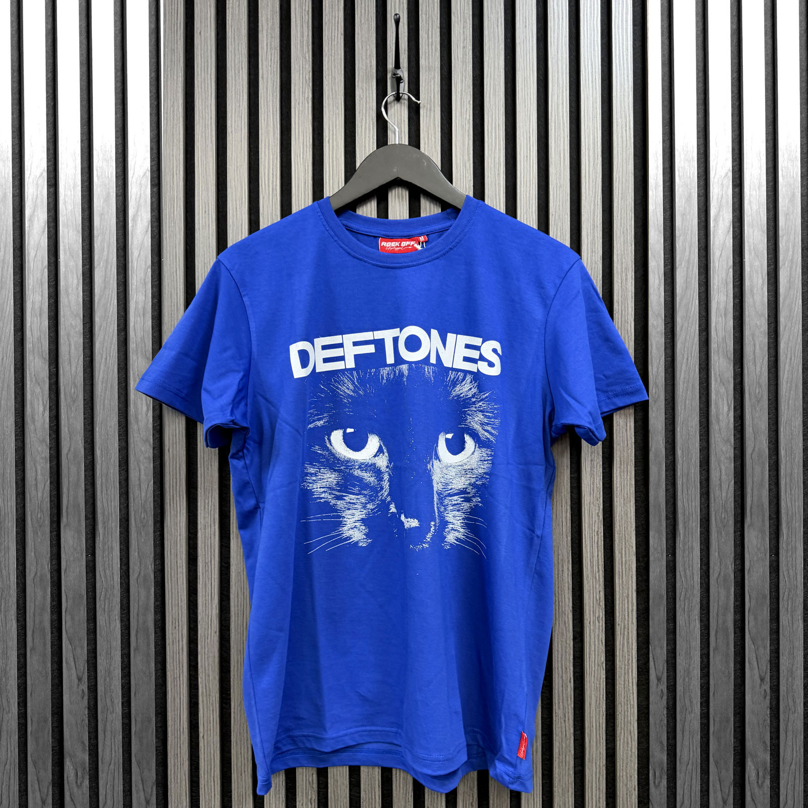 Deftones Unisex Premium T-shirt: Sphynx (Blå) (Ryggtryck) - 3