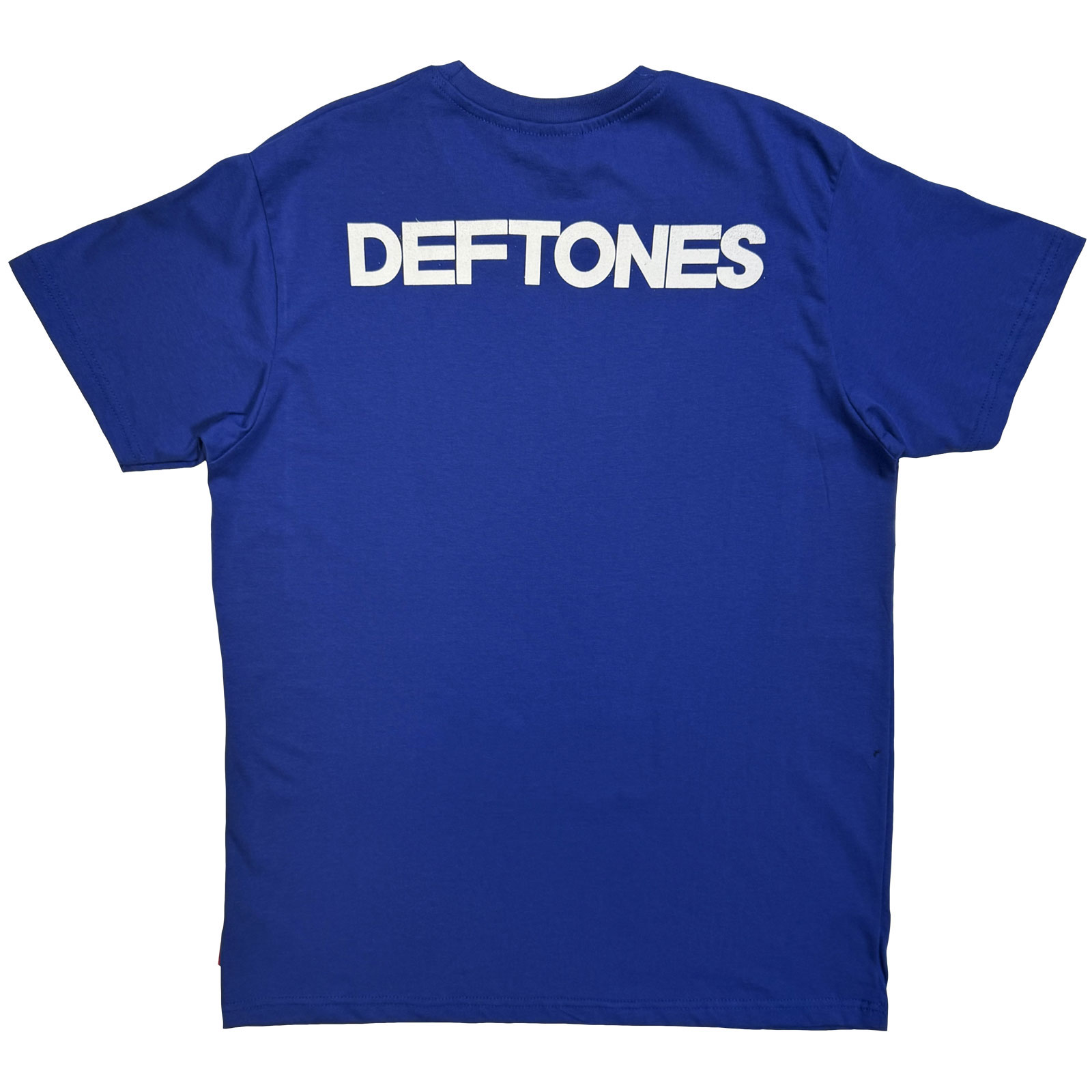 Deftones Unisex Premium T-shirt: Sphynx (Blå) (Ryggtryck) - 6