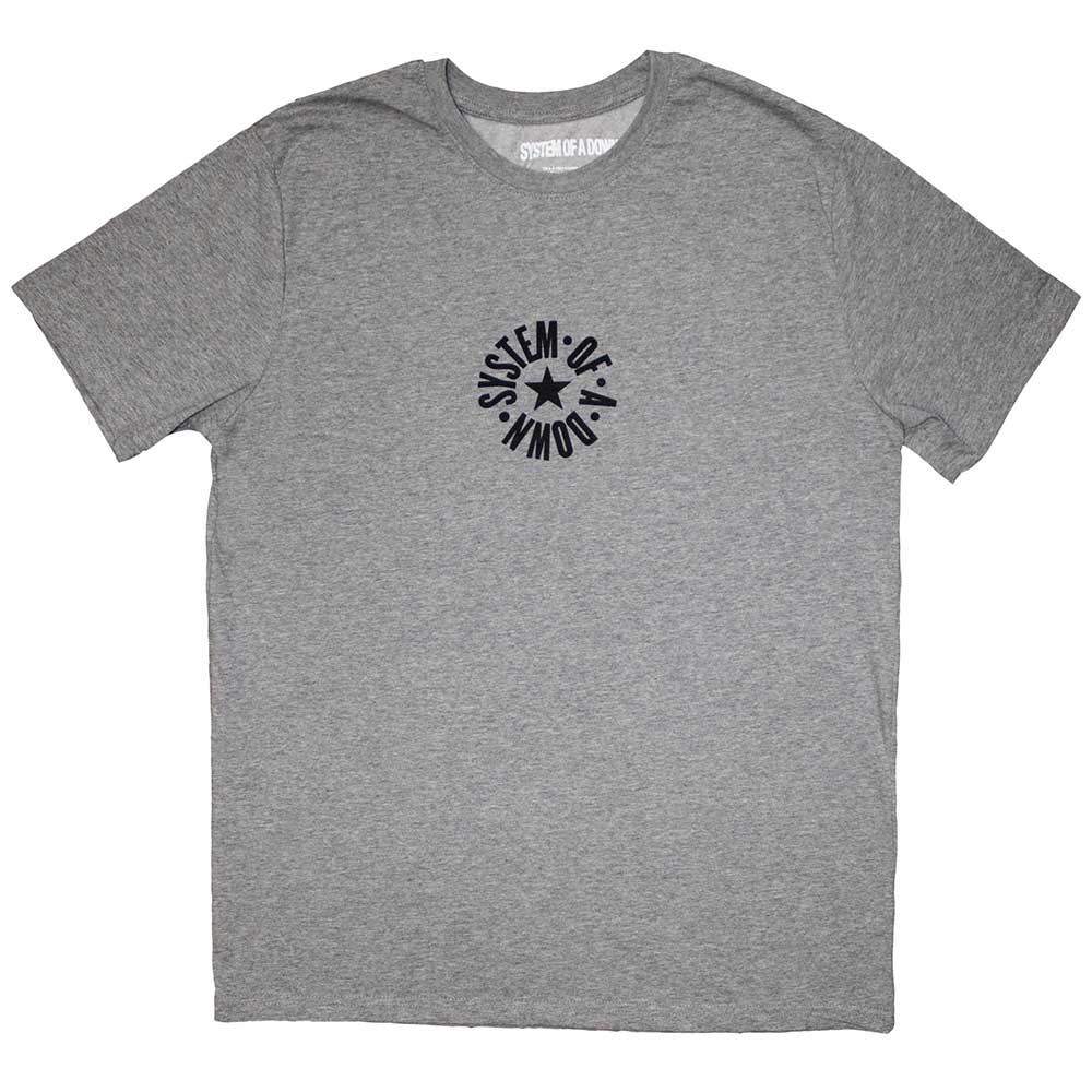 System Of A Down Unisex T-Shirt: Mini Circle Logo (Medium)