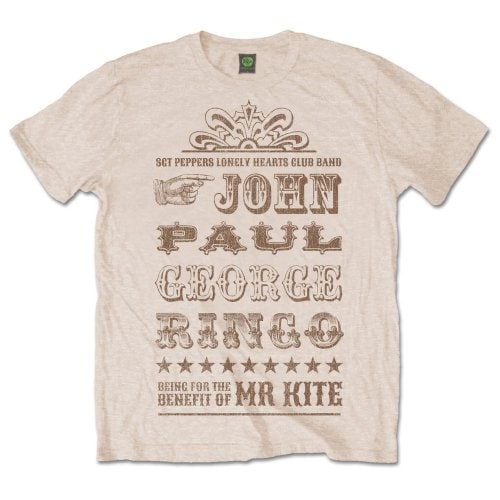 The Beatles Unisex T-Shirt: Mr Kite (Large) - 2