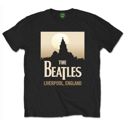 The Beatles Unisex T Shirt Liverpool England X Large www.pluggedrecords