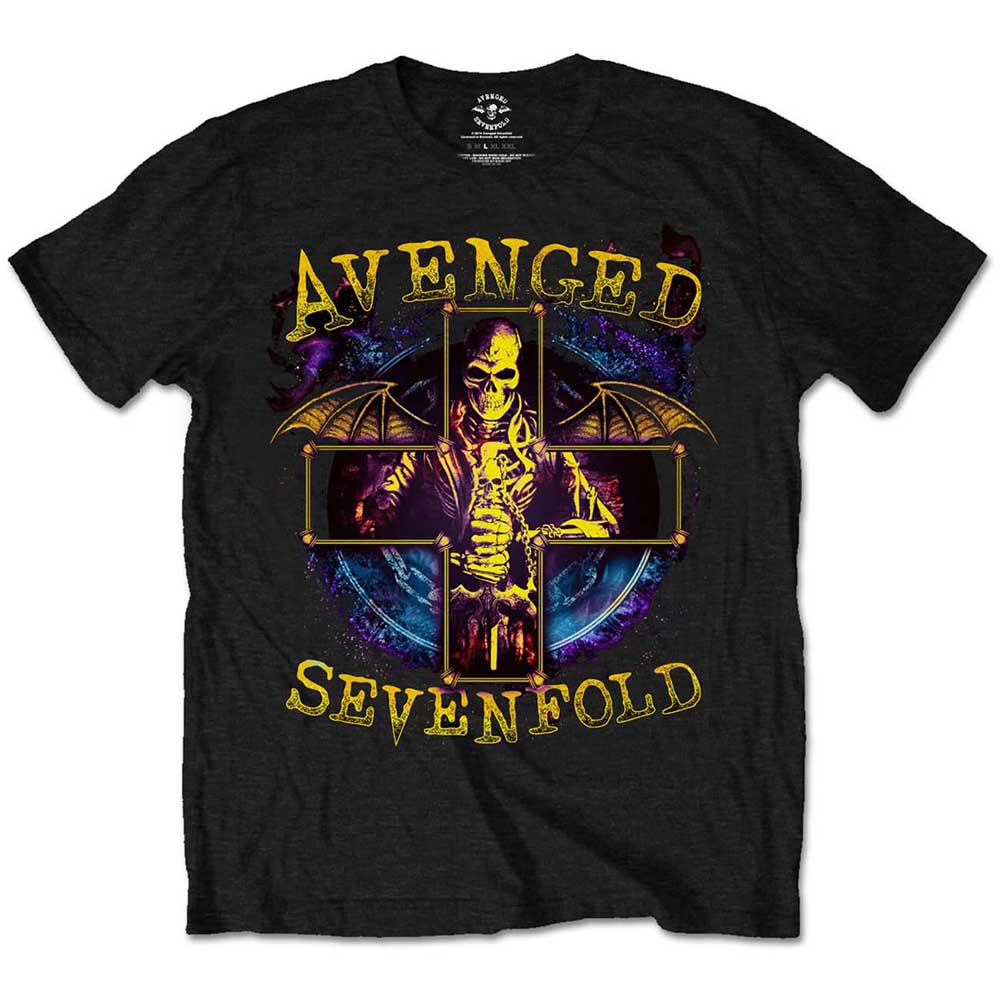 Avenged Sevenfold Unisex T-Shirt: Stellar (Large)