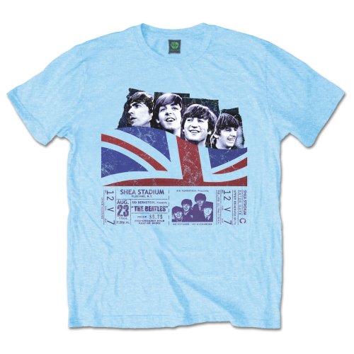 The Beatles Unisex T-Shirt: Shea Stadium (X-Large)