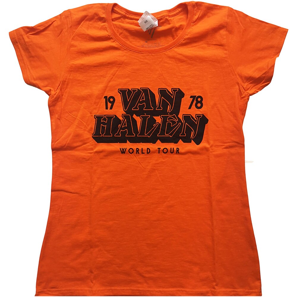 Van Halen Ladies Tee: World Tour '78 (XX-Large)
