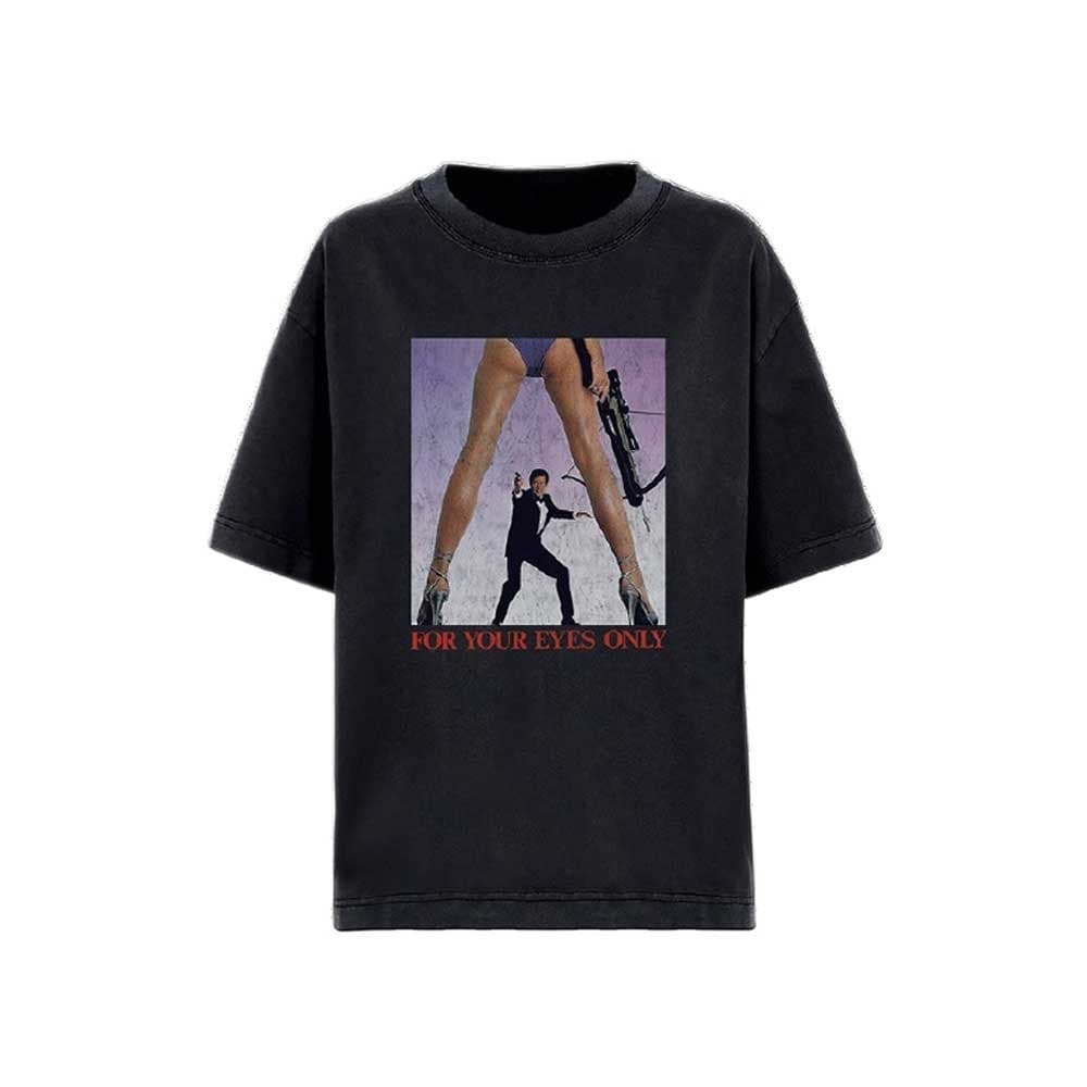 James Bond 007 Unisex T-Shirt: For Your Eyes Only (Small)