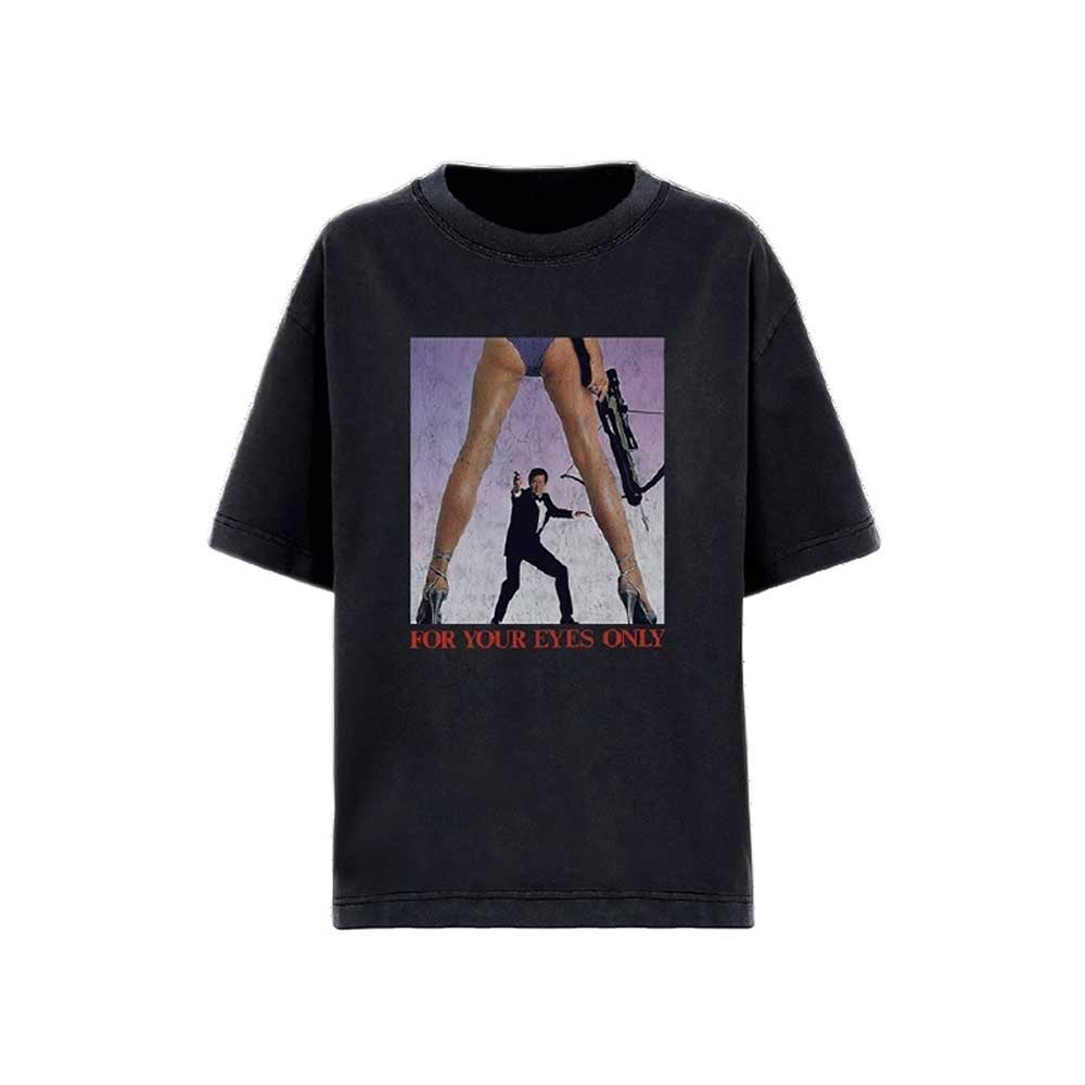 James Bond 007 Unisex T-Shirt: For Your Eyes Only (Medium)