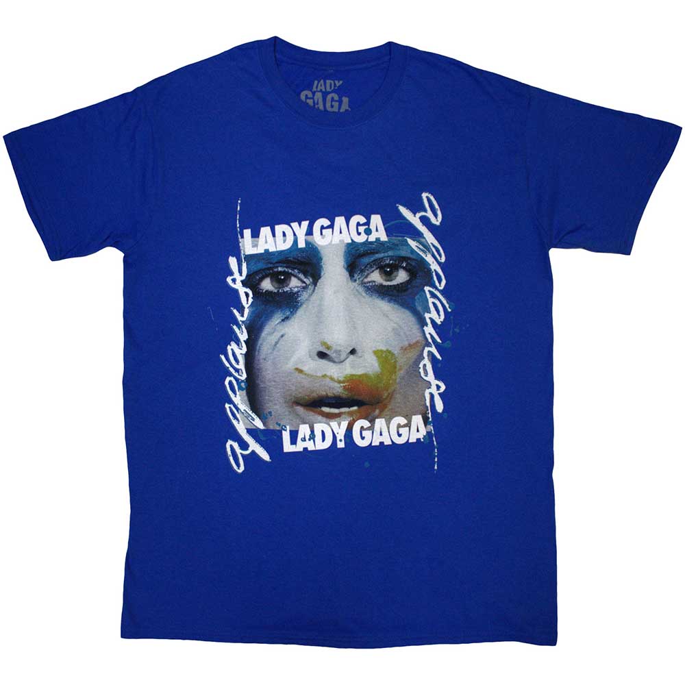 Lady Gaga Unisex T-Shirt: Artpop Facepaint (X-Large)