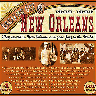 Blandade Artister: New Orleans 1922-1929 (4CD)