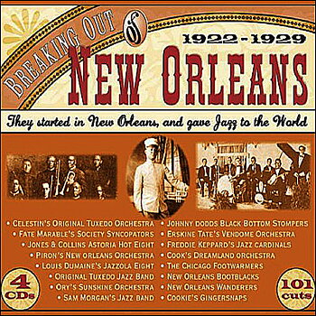Blandade Artister: New Orleans 1922-1929 (4CD)