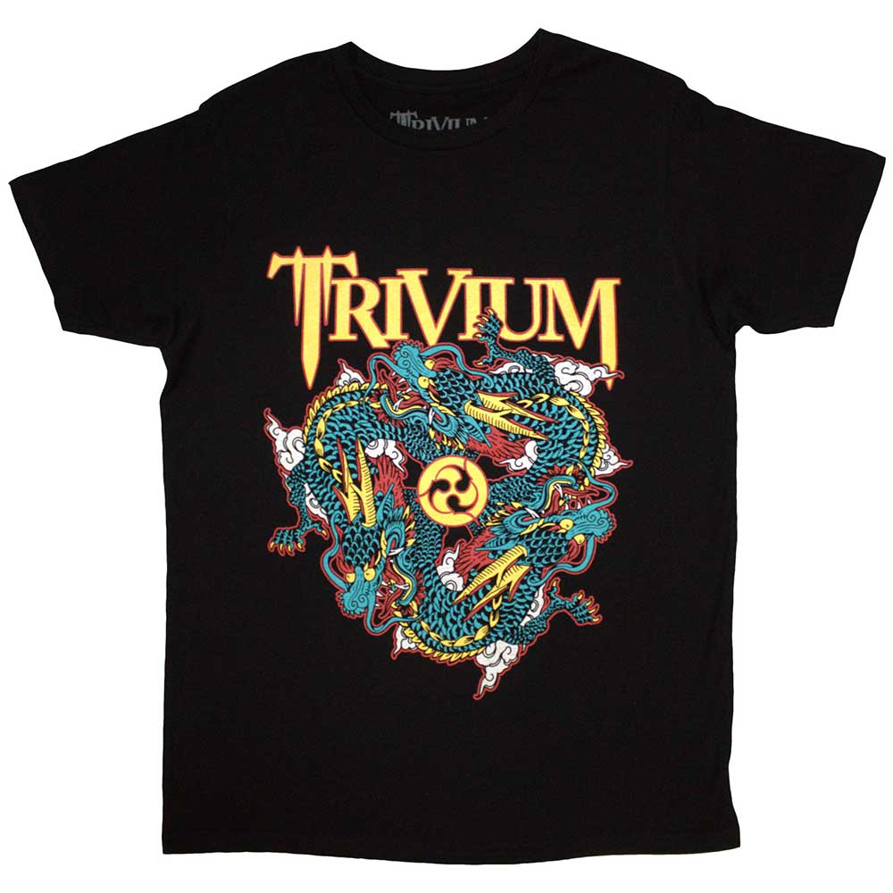 Trivium Unisex T-Shirt: Dragon Circle Pit (Medium)