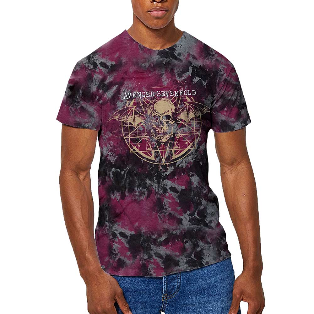 Avenged Sevenfold Unisex T-Shirt: Ritual (Dip-Dye) (Small)