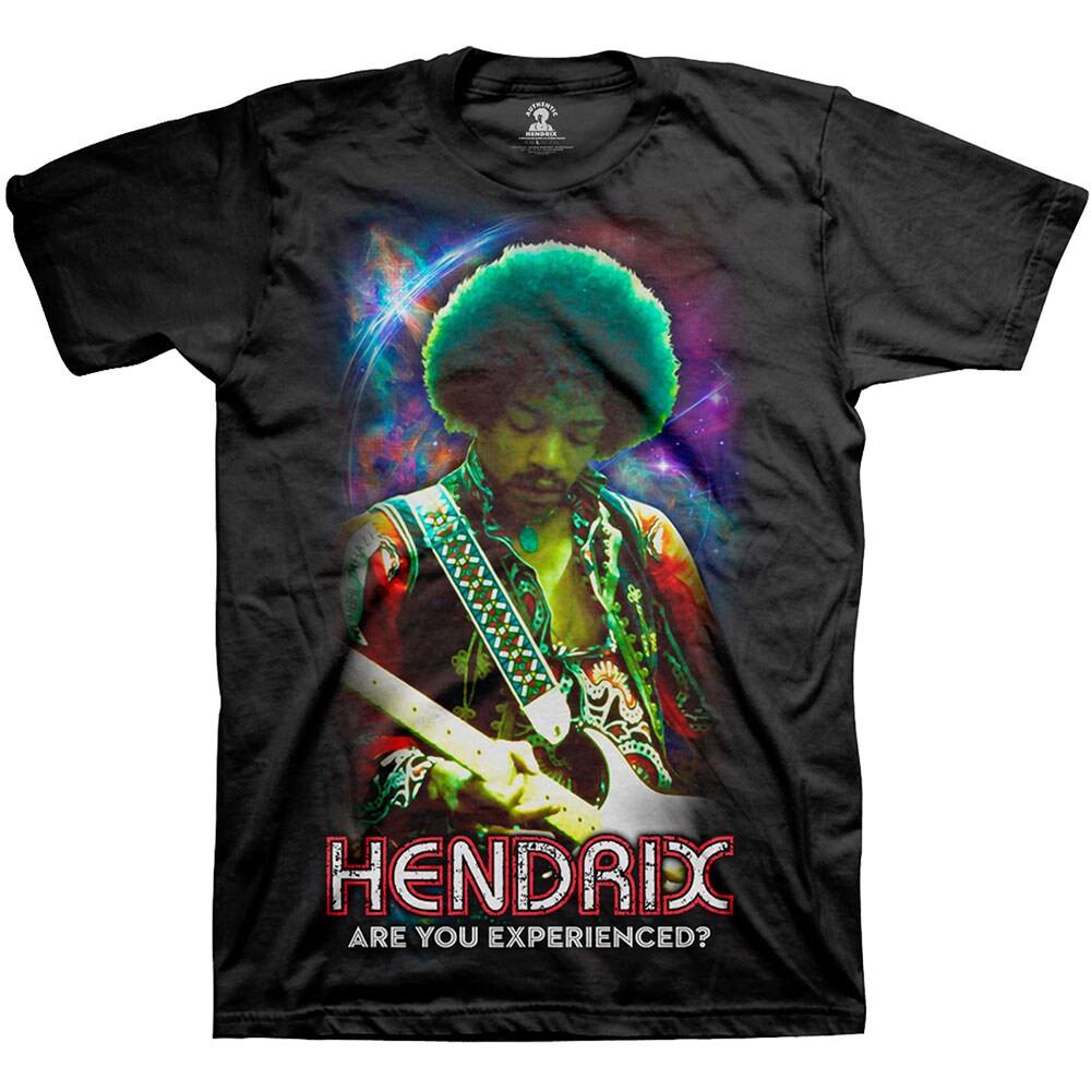 Jimi Hendrix Unisex T-Shirt: Cosmic (Medium)