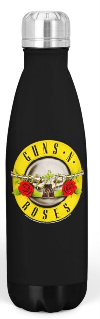 Metal drink bottle: Guns N' Roses - Roses
