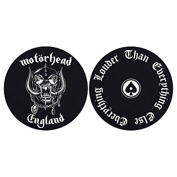 Motorhead Turntable Slipmat Set: England / Louder (Retail Pack)