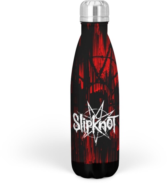 Metal drink bottle: Slipknot - Glitch