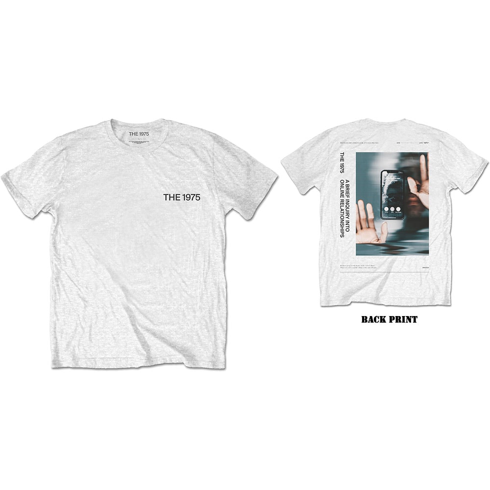 The 1975 Unisex T-Shirt: ABIIOR Side Face Time (Back Print) (Small)