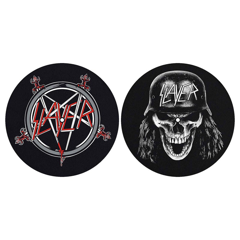 Slayer Turntable Slipmat Set: Pentagram / Wehrmacht (Retail Pack) - 2