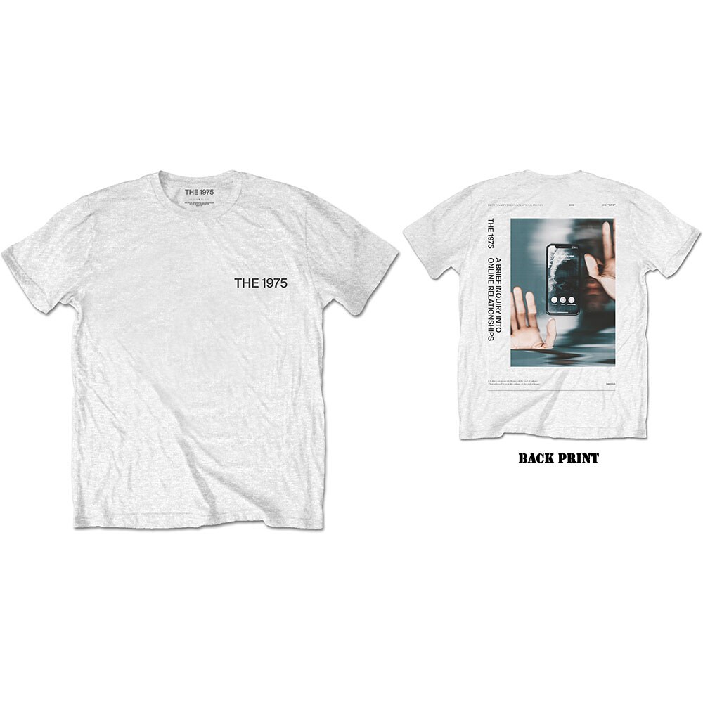 The 1975 Unisex T-Shirt: ABIIOR Side Face Time (Back Print) (Large)