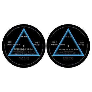 Pink Floyd Turntable Slipmat Set: Dark Side Of The Moon (Retail Pack)