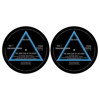 Pink Floyd Turntable Slipmat Set: Dark Side Of The Moon (Retail Pack)