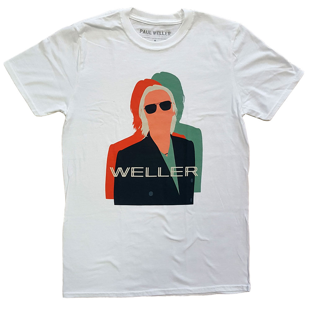 Paul Weller Unisex T-Shirt: Illustration Offset (Small)