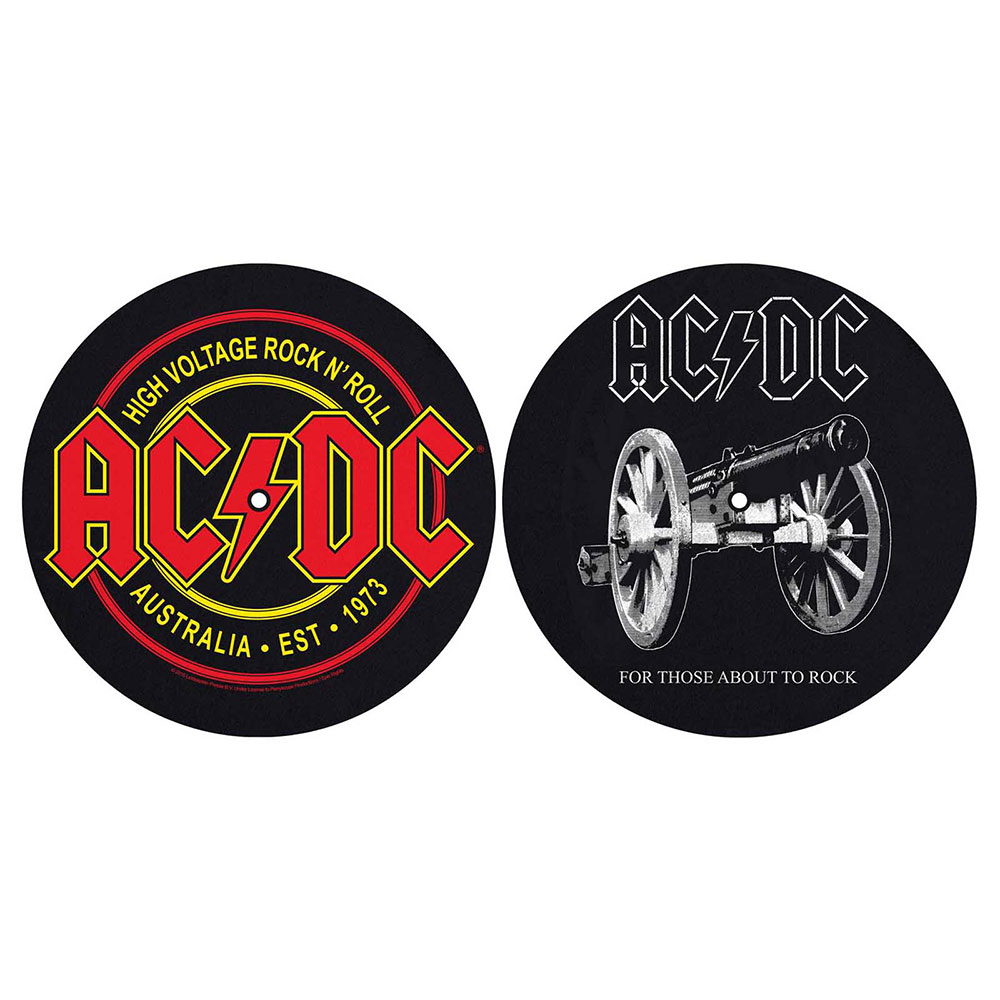 Skivspelarmatta (slipmat): Ac/Dc
