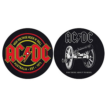 Skivspelarmatta (slipmat): Ac/Dc