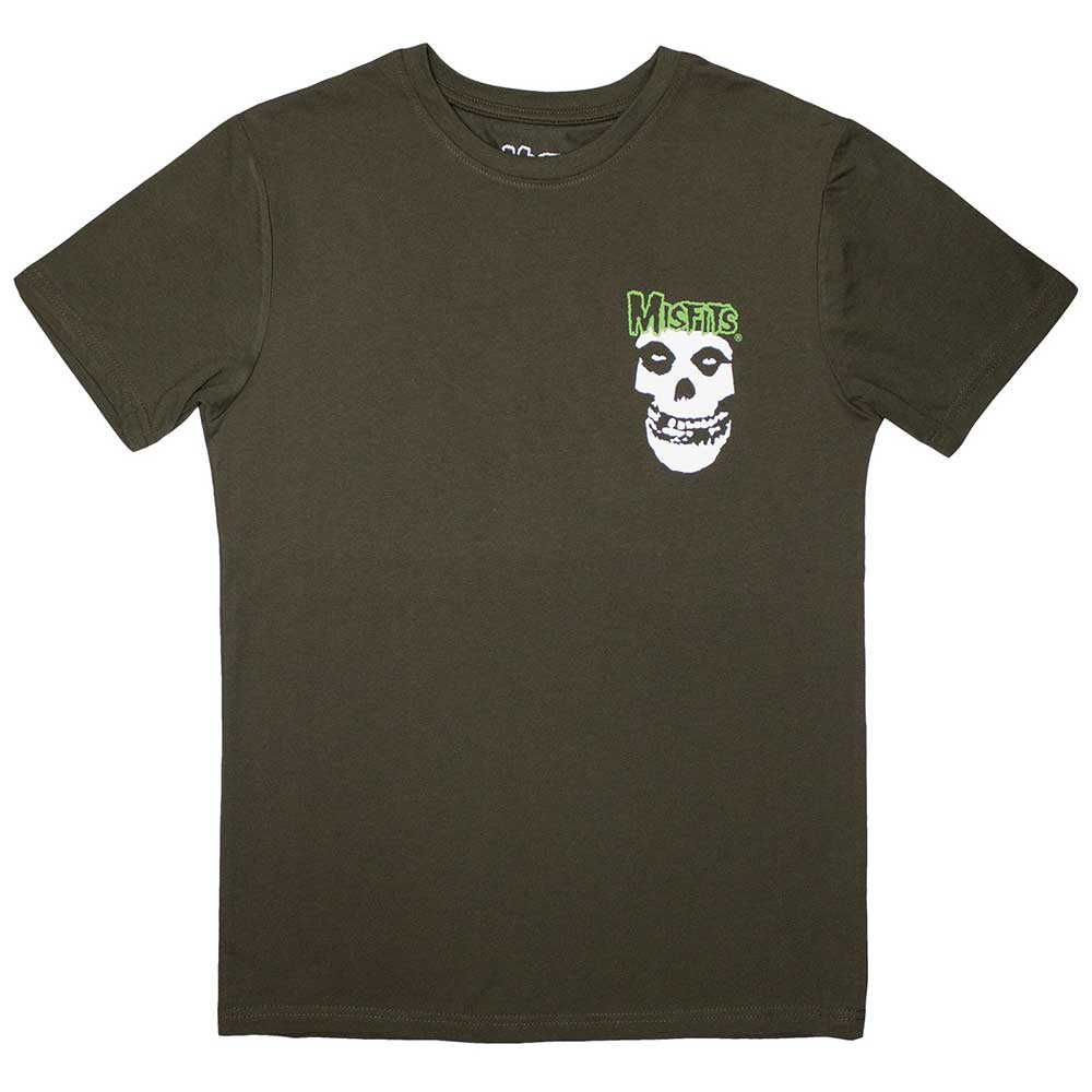 Misfits Unisex T-Shirt: Mini Skull & Logo (XX-Large)