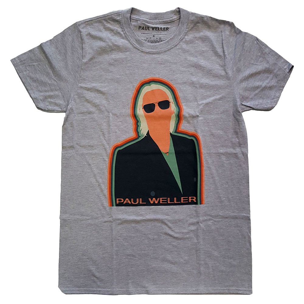 Paul Weller Unisex T-Shirt: Illustration Key Lines (X-Large)