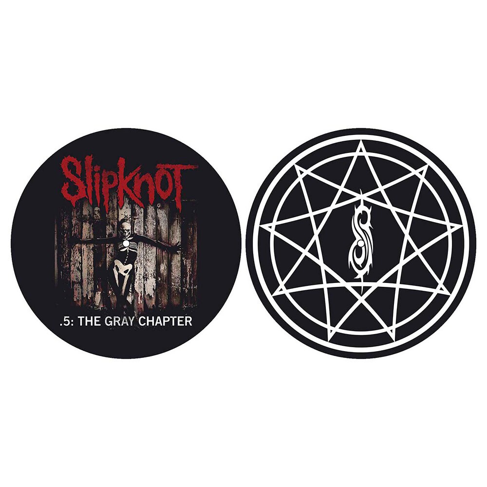 Slipknot Turntable Slipmat Set: The Gray Chapter (Retail Pack) - 2
