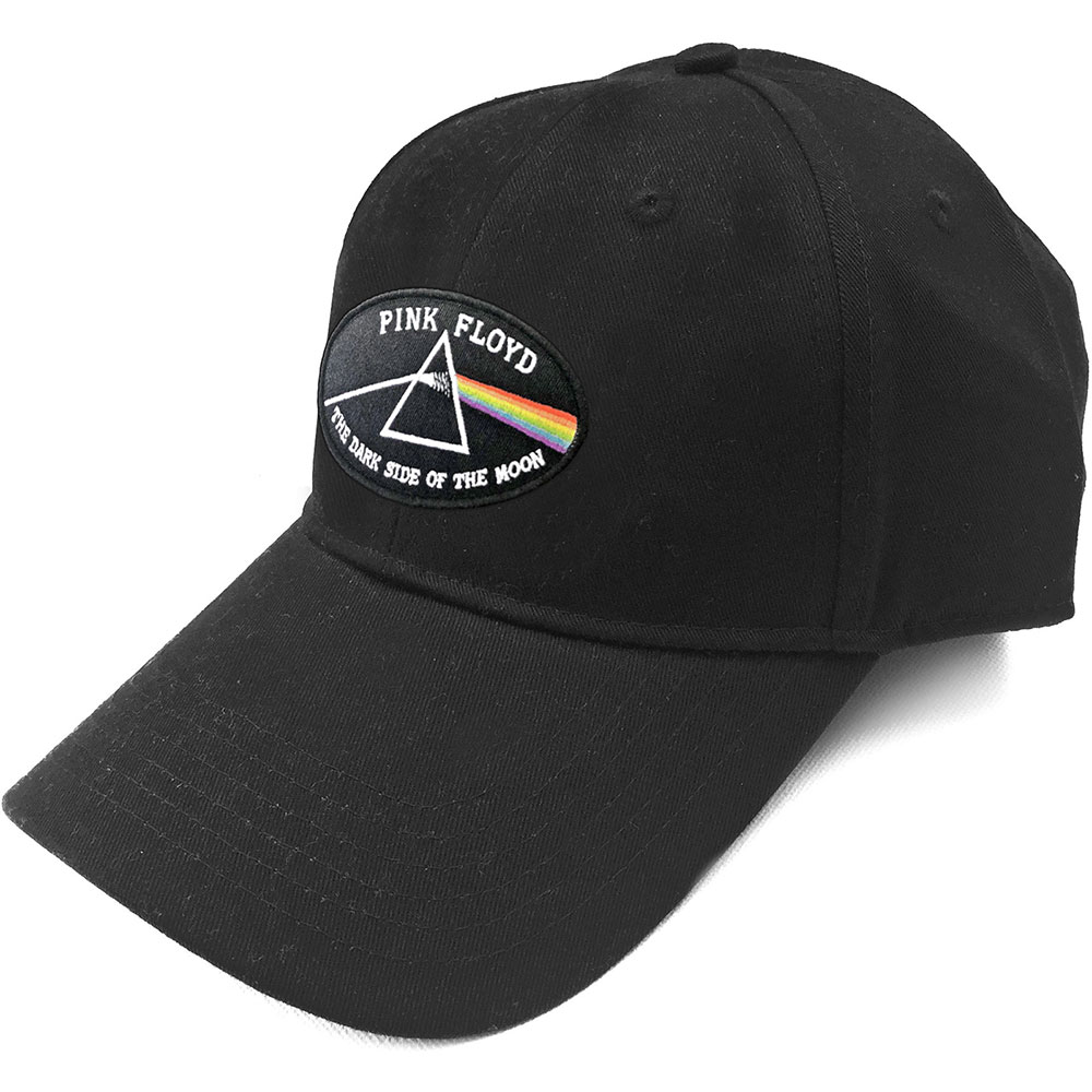 Pink Floyd Unisex Baseball Cap: The Dark Side of the Moon Black Border