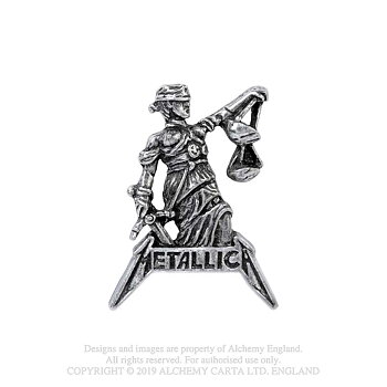 Badge: Metallica - Justice For All (pin)