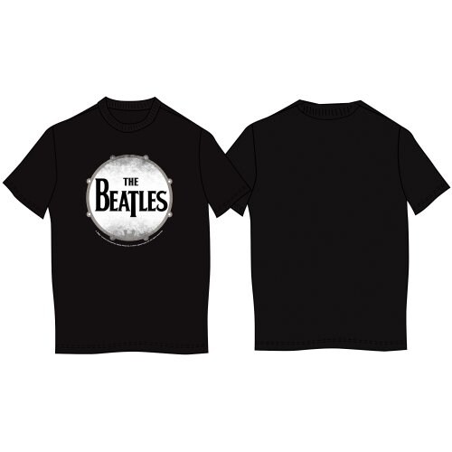The Beatles Unisex T-Shirt: Drum Skin (Medium) - 2