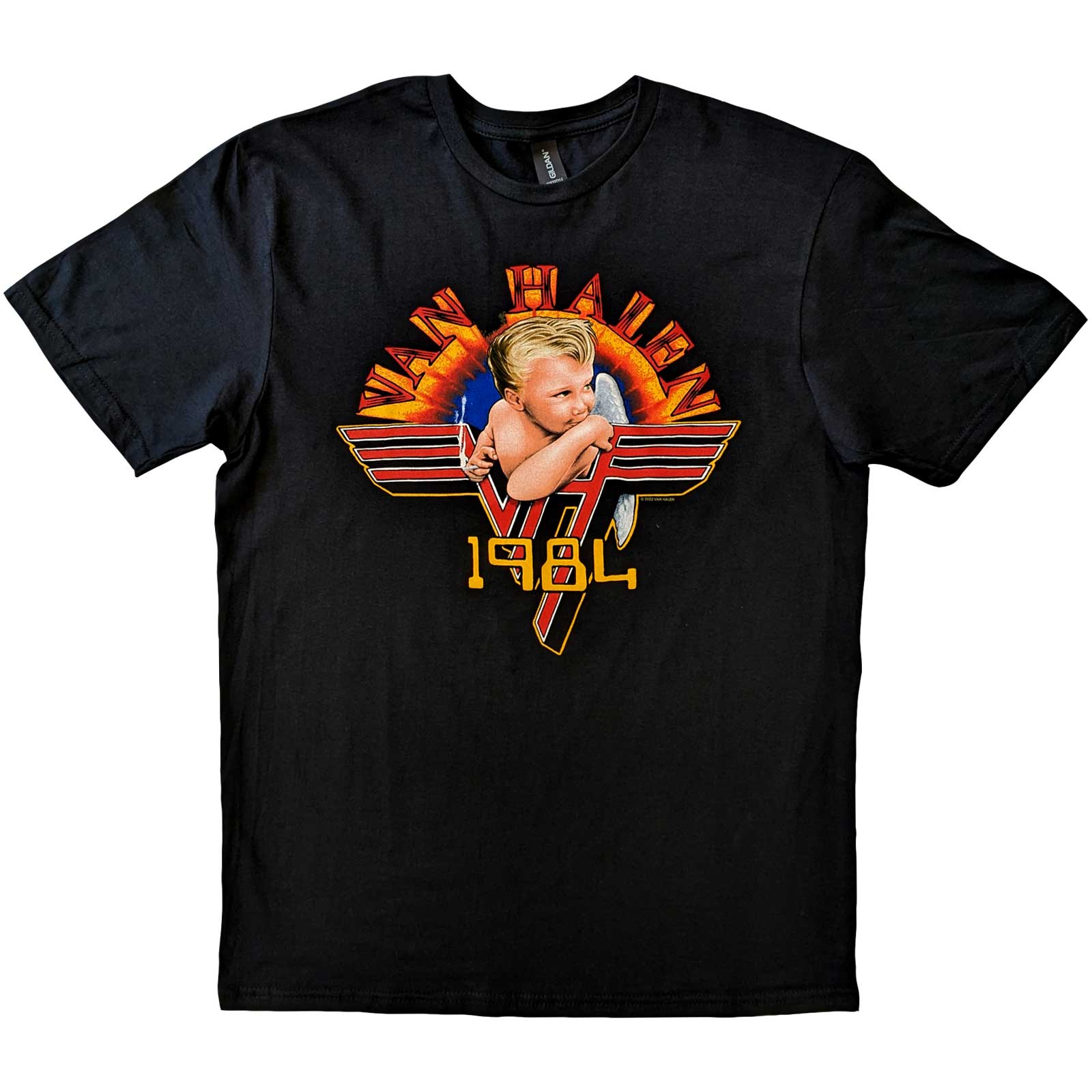 Van Halen Unisex T-Shirt: Cherub '84 (X-Large)