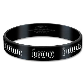 Down Gummy Wristband: Logo