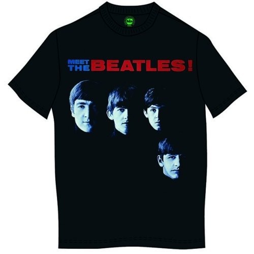 The Beatles Unisex T-Shirt: Meet The Beatles (Medium) - 2