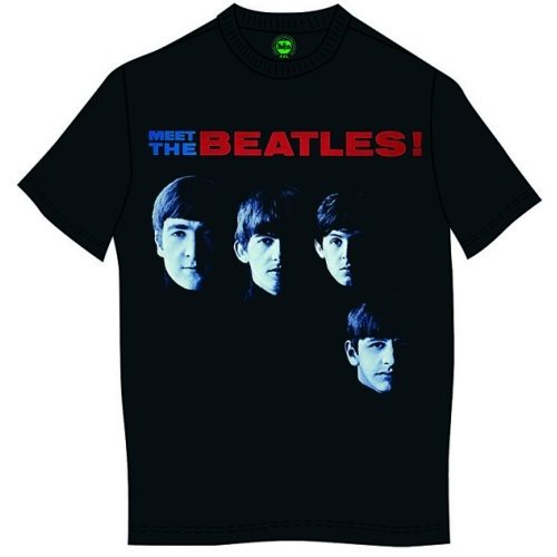 The Beatles Unisex T-Shirt: Meet The Beatles (Medium)