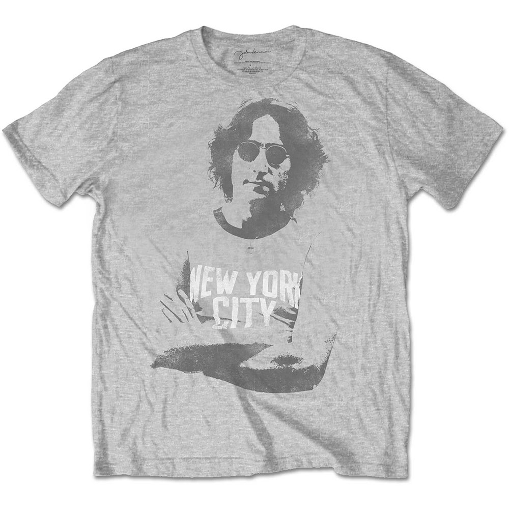 John Lennon Unisex T-Shirt: NYC (Medium)
