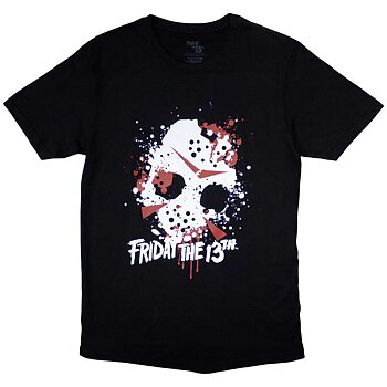 Friday the 13th Unisex T-Shirt: Jason Blood Splat (Medium)