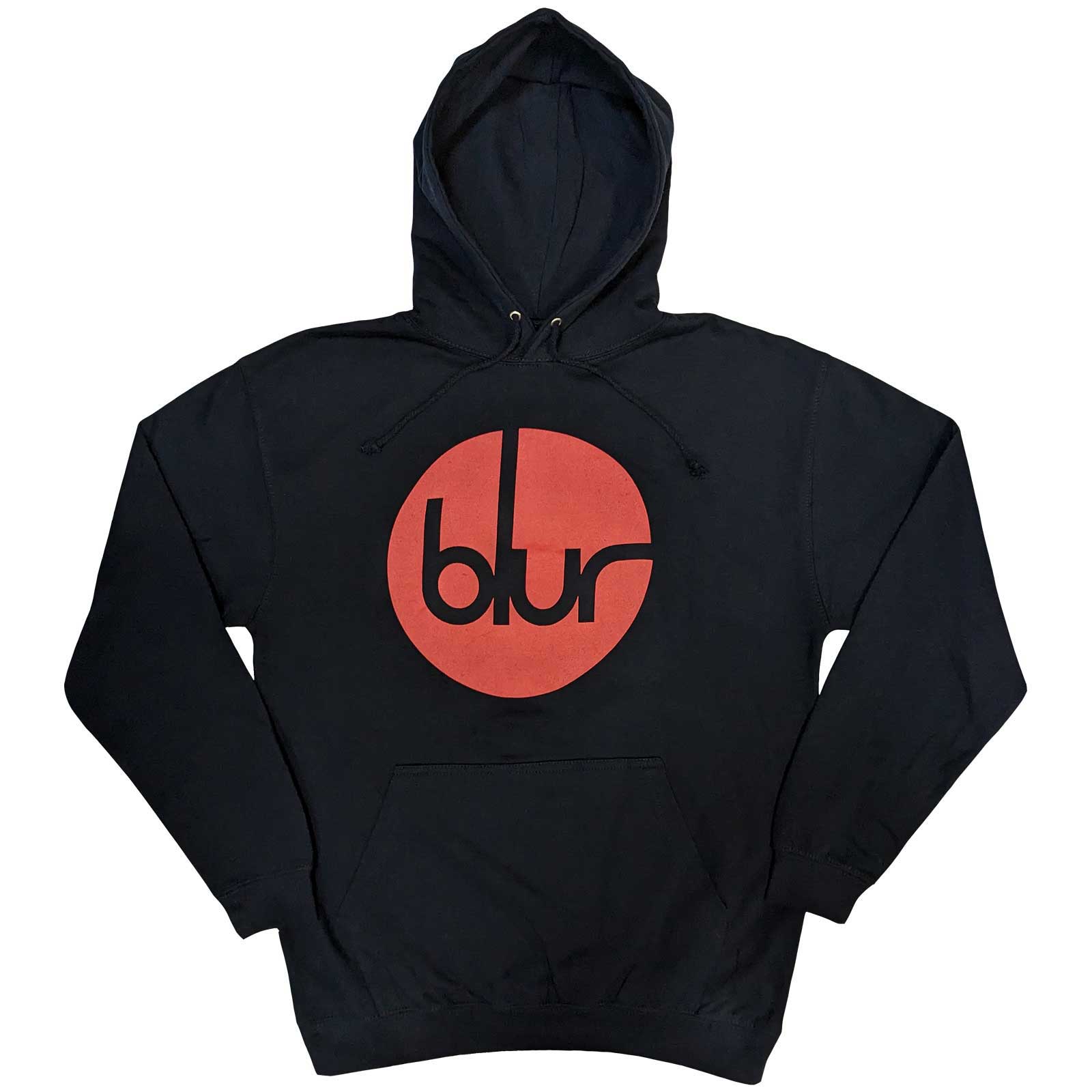 Blur Unisex Pullover Hoodie: Circle Logo (Small)
