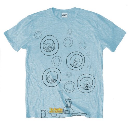 The Beatles Unisex T-Shirt: Bubbles (Medium)